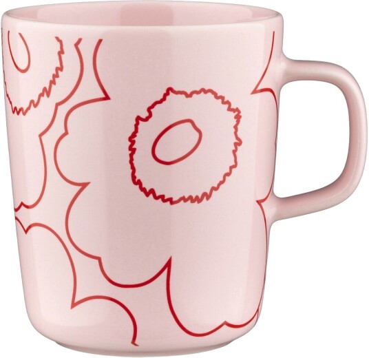 Marimekko Piirto Unikko Oivo krus 2,5 dl Rosa