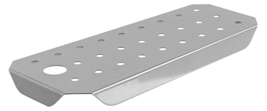 VEGA Rister Premium for GN 1/4; Størrelse GN 1/4, 18.5x8.3x1.6 cm (LxBxH); Sølvfarge