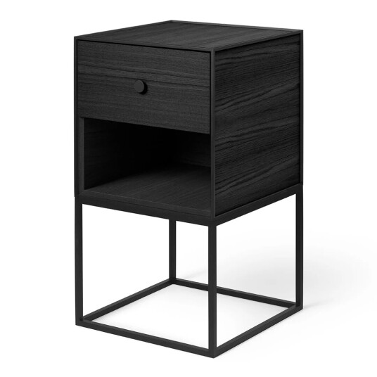 Audo Copenhagen Frame 35 sidebord Svartbetsad ask