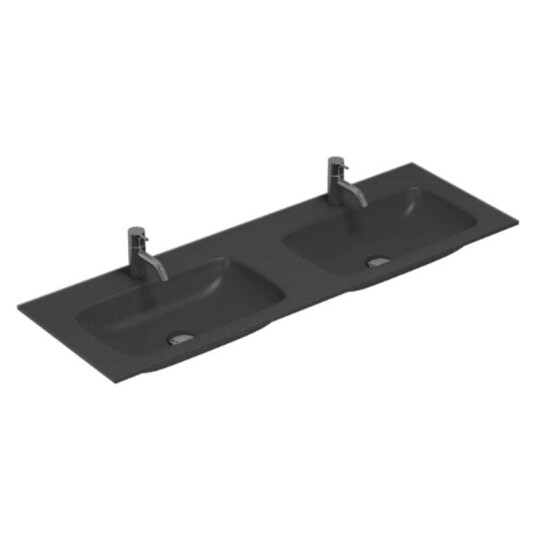 Dansani Calidris Form Servant Måltilpasset D40cm Mørk grå Matt / 220cm Dobbel