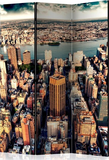 Romdeler - Bird's Eye View of New York 135x172 - Artgeist sp. z o. o.