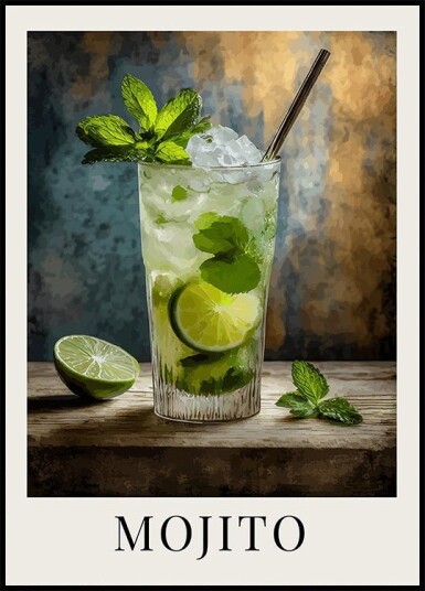 Mojito Plakat Plakat / 50x70cm