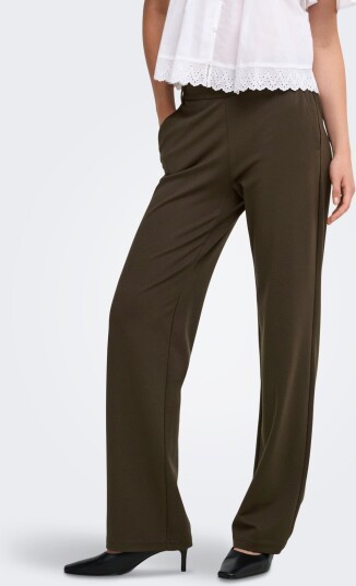 ONLY Onlpoptrash Mw Straight Pnt Noos Brown XL x 32