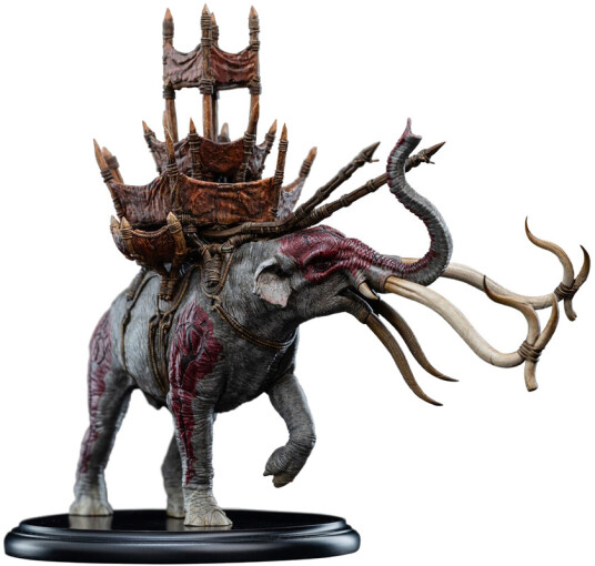 Polystone The Lord of the Rings Trilogy Mumak in Battle Miniature Statue