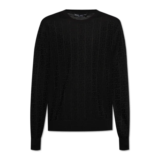 Dolce & Gabbana Herre Strikkevarer Svart XL
