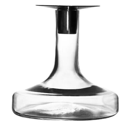 Skrufs Glasbruk Halo lysestake Klar, stor Skrufs Glasbruk Halo lysestake Klar, stor