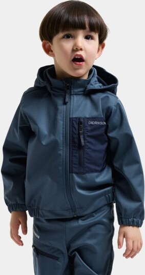 Didriksons Kaitum Kids' Jacket Mountain Blue