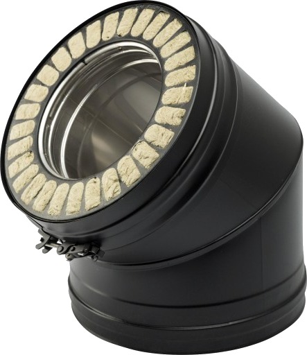 150 mm Metalbestos trevinkel 45°