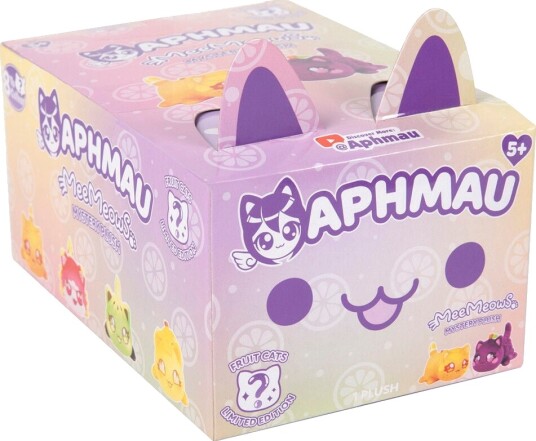 Aphmau Mystery Meemeow Fruit Plush 15cm Asst Multi/Patterned One Size Aphmau Mystery Meemeow Fruit Plush 15cm Asst Multi/Patterned One Size