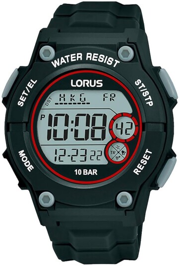 Lorus Herreklokke R2329PX9 Sports LCD/Gummi Ø42 mm Lorus Herreklokke R2329PX9 Sports LCD/Gummi Ø42 mm