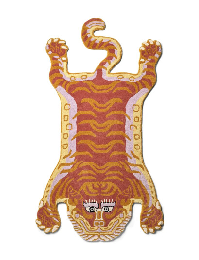 Bongusta Tigress Rug Small - Multi/patterned - 70X125CM