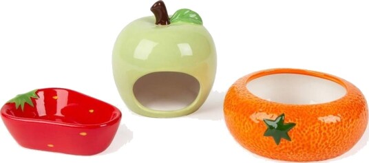 Scruffs Fruit Ceramic Matskåler Smådyr