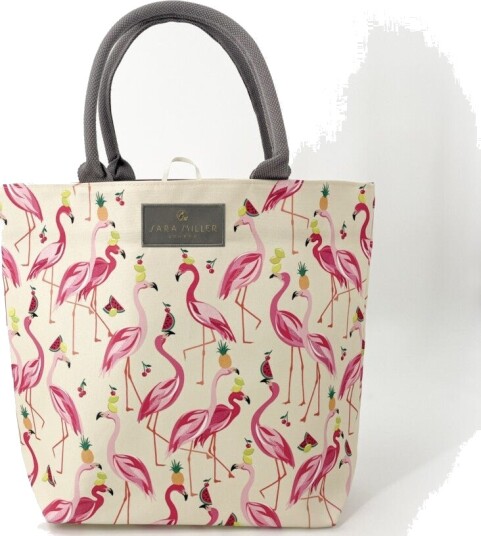 Sara Miller London Handlenett Sara Miller Flamingo Tote