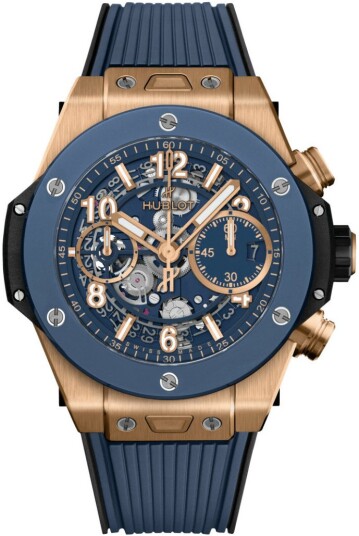Hublot Herreklokke 441.OL.5181.RX Big Bang 42Mm Skjelettkuttet/Gummi