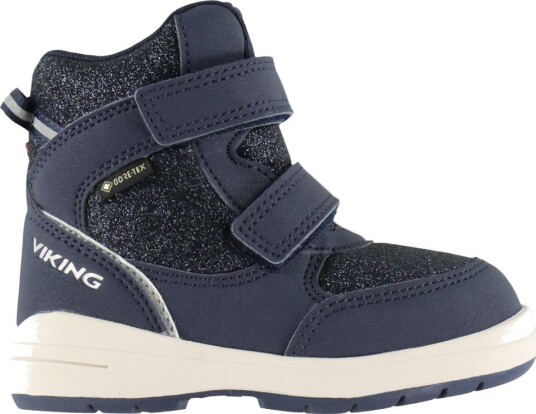 Viking Fun Glitter Warm GTX 2V Vintersko Barn Marineblå 33 Viking Fun Glitter Warm GTX 2V Vintersko Barn Marineblå 33