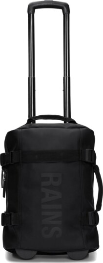 Rains Texel Mini Trolley 28L Svart - Perfekt for Helgeturer