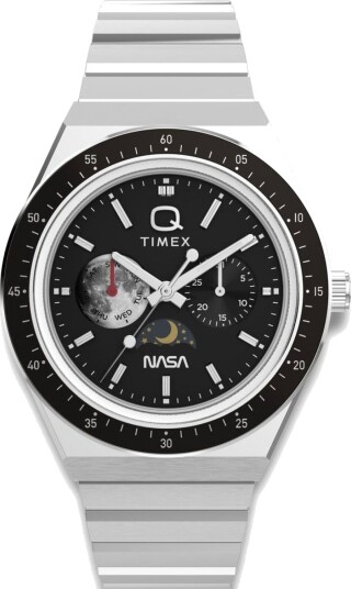 Timex Q Timex Nasa Collab Silver 40 MM Timex Q Timex Nasa Collab Silver 40 MM