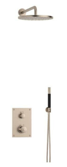 Tapwell Box7268 ED2 Takdusj Innbygging Brushed Nickel / Ø300mm (TA-9427004)