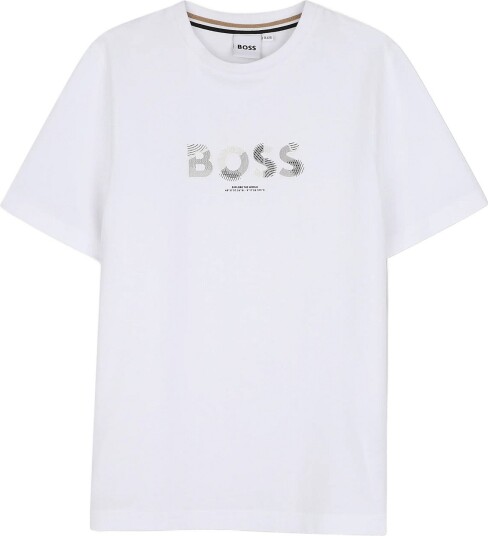 BOSS Short Sleeves Tee Shirt WHITE 176