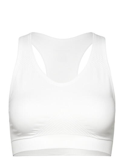 ZEBDIA Seamless Bra - White - M/L