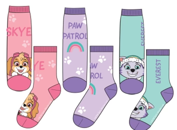 Paw Patrol Sokker 3-pk Kids - 27/30 - Voksen Paw Patrol Sokker 3-pk Kids - 27/30 - Voksen