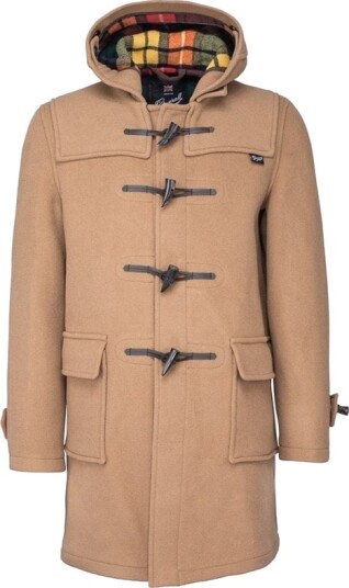 Gloverall Morris Duffelcoat - Camel Buckanan Beige L Gloverall Morris Duffelcoat - Camel Buckanan Beige L