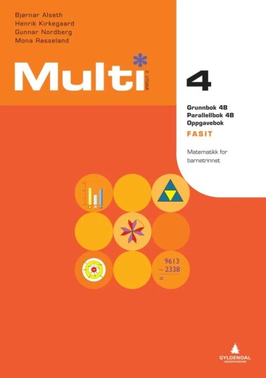 Multi 4, 2. Utgave Av Bjørnar Alseth, Henrik Kirkegaard, Gunnar Nordberg, Mona Røsseland