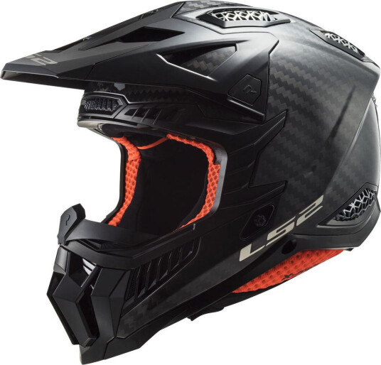 LS2 MX703 X-Force Solid Carbon Motocross hjelm S Karbon LS2 MX703 X-Force Solid Carbon Motocross hjelm S Karbon