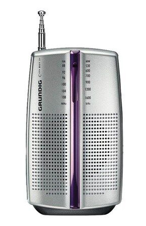 Grundig Personlig CITY BOY 31Sølv Grundig Personlig CITY BOY 31Sølv