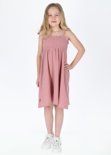 Seaside Maxime Smock Dress Jr Dusty Rose 170 Skjørt