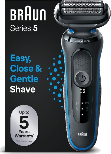 Braun Shaver 51-B1000S Blue