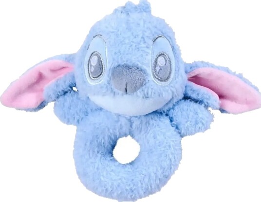 Lilo & Stitch Simba Plush Disney Stitch Soft Plush Rattle Blue One Size