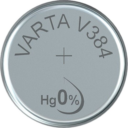 Varta V384/SR41 Klokke- og Medisinsk Knappcellebatteri 38 mAh Varta V384/SR41 Klokke- og Medisinsk Knappcellebatteri 38 mAh