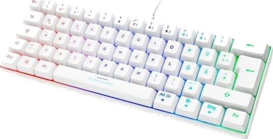 Deltaco GAM-075 QWERTZ Gamingtastatur Hvit Deltaco GAM-075 QWERTZ Gamingtastatur Hvit
