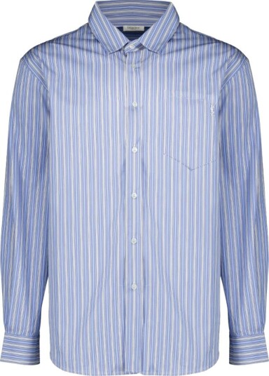 Saint Laurent Herre Skjorter Blå M, Saint Laurent Herre Skjorter Blå M,