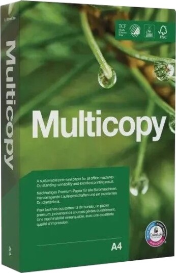 Printerpapir Multicopy Original A4 100G Hvid   500 Ark