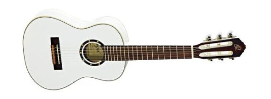 Ortega Guitars Ortega R121-1/4wh Klassisk Gitar 1/4 Gloss Hvit