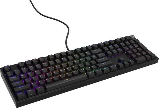 Genesis Thor 404 Full Size Gamingtastatur Gateron Yellow Pro Svart