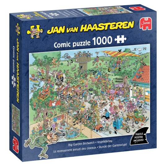 Puslespill 1000 JVH Garden Birdwatch Puslespill 1000 JVH Garden Birdwatch