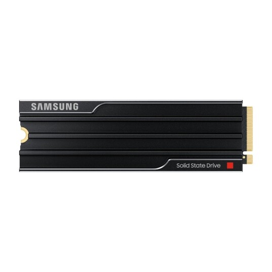 Samsung 9100 Pro 4TB M.2 NVMe SSD med varmespreder