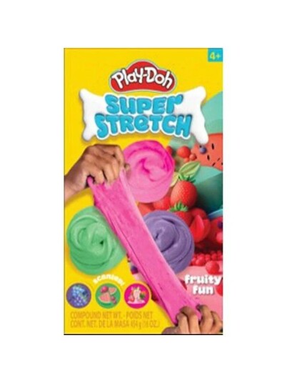 Play Doh 3 Stack Jars Super Stretch Fruity Fun