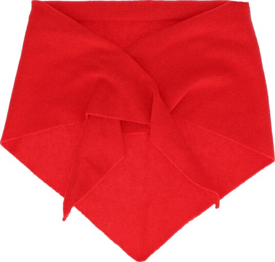 Twentyfour Marte Triangle Skjerf Rød ONE SIZE