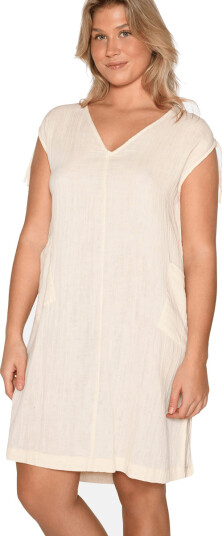 CCDK Copenhagen Solvej Dress   Cream   XXL
