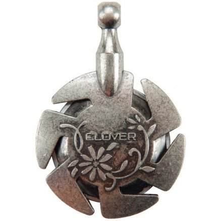 Clover Garn Cutter 3,5cm Antikk sølv