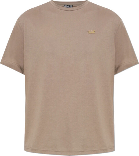 Emporio Armani EA7 Dame Topper Beige L, Emporio Armani EA7 Dame Topper Beige L,