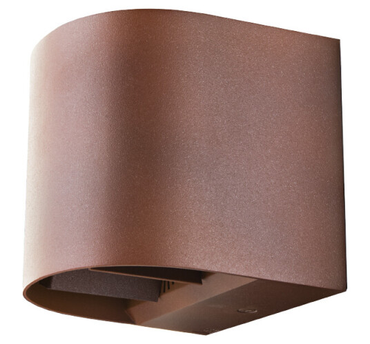Other Brand Artes round vegglampe opp/ned utendørs IP65 8W 3000K Dimbar - Rustfarget Other Brand Artes round vegglampe opp/ned utendørs IP65 8W 3000K Dimbar - Rustfarget