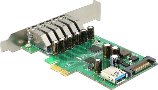 Delock PCIe USB 3.0 7 Port 89377