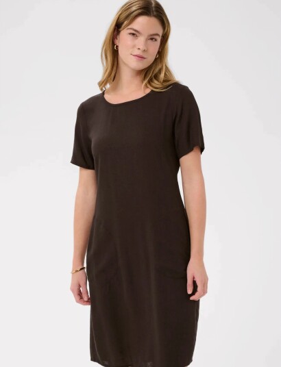 Kaffe Kamilia Dress Brown 36 Kaffe Kamilia Dress Brown 36