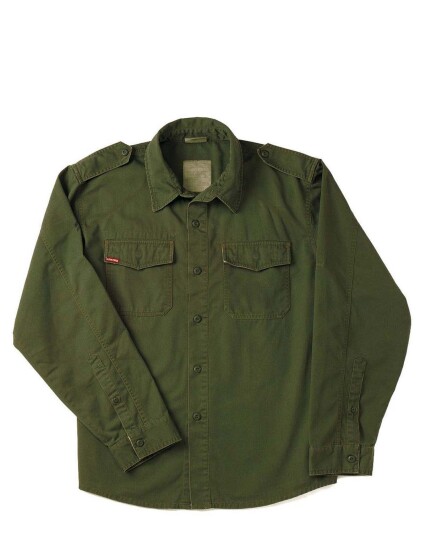 Rothco Vintage BDU skjorte Forvasket Grønn Oliven Rothco Vintage BDU skjorte Forvasket Grønn Oliven