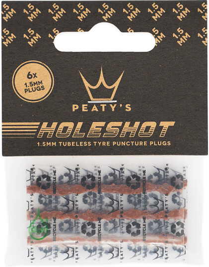 Peaty's Holeshot Tubeless Punc. Pluggerrefill pack, 6x1.5mm